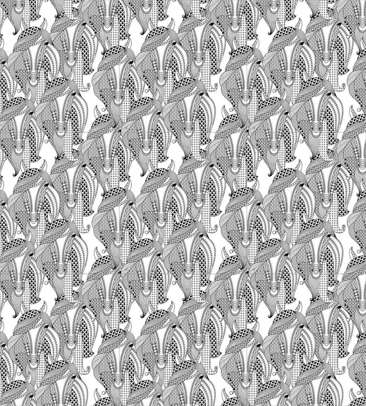 Monochrome Stallion — Pattern