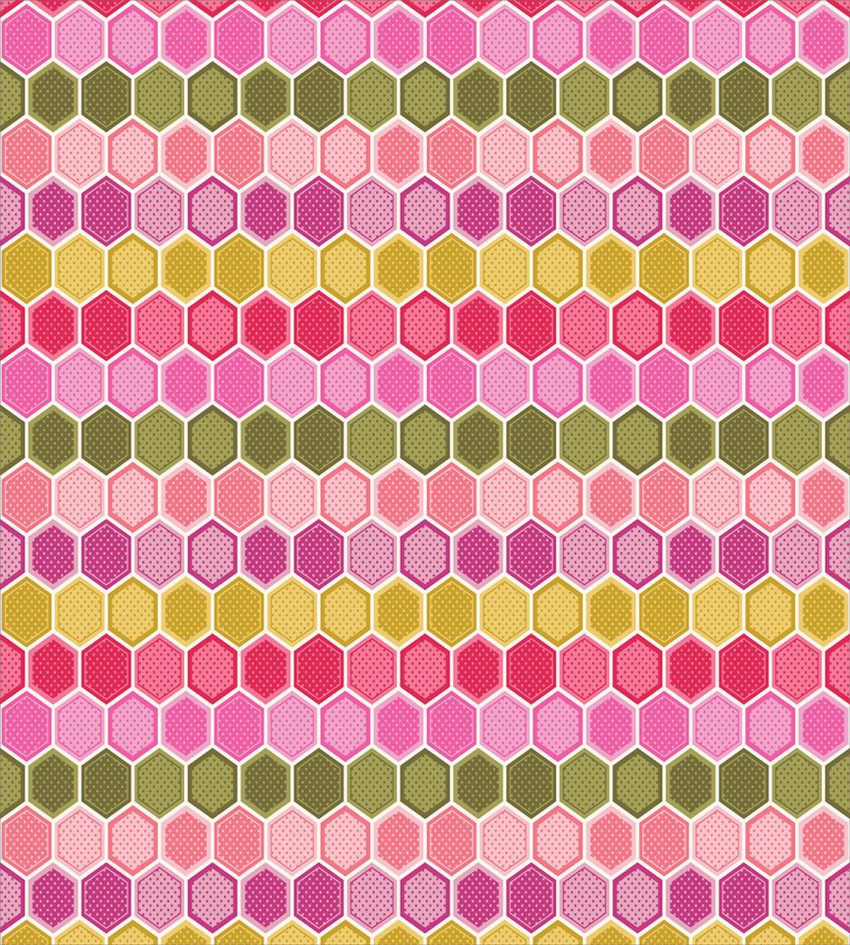 Hexagons and Dots — Pattern