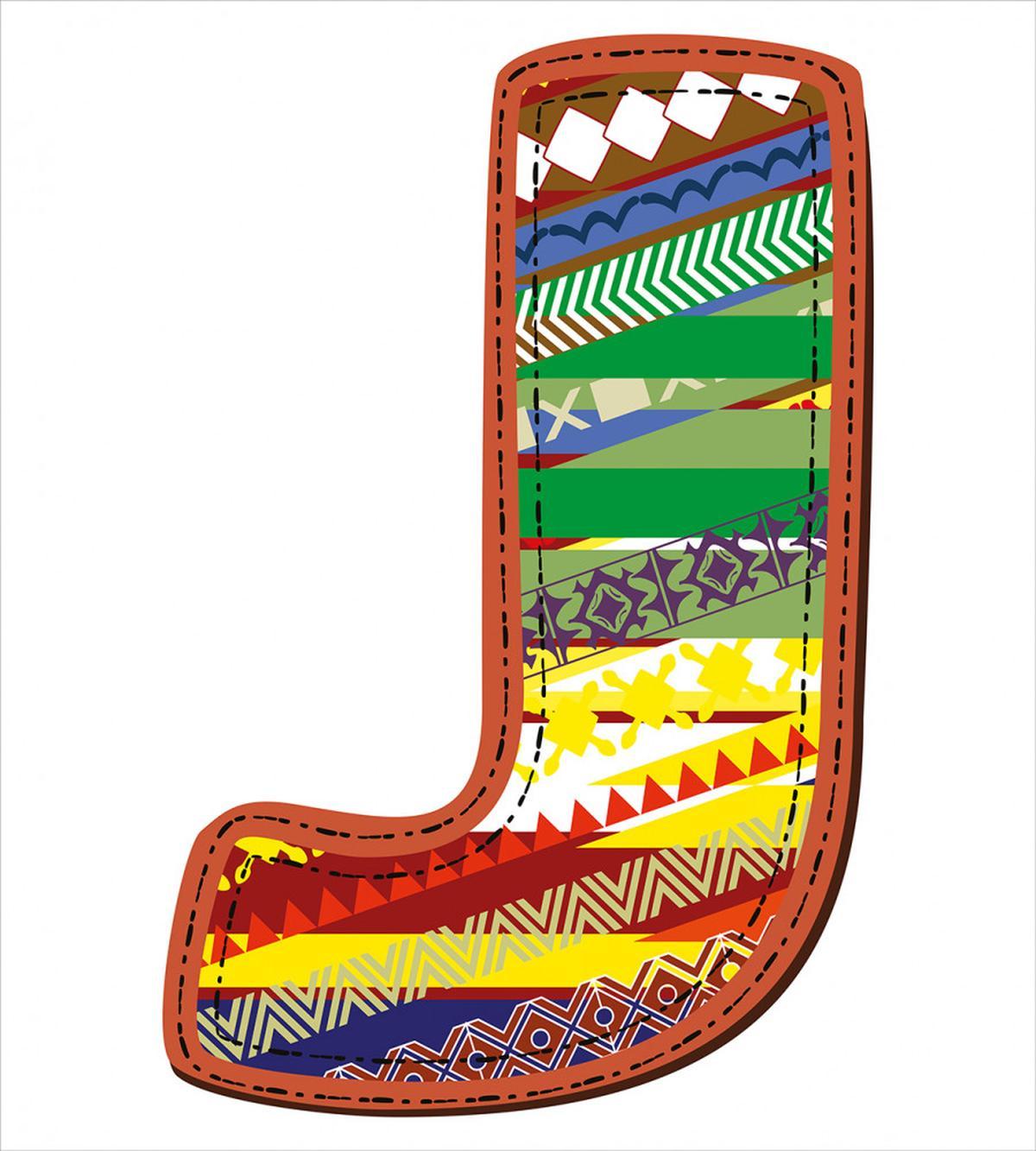 Ornament Design Letter — Pattern