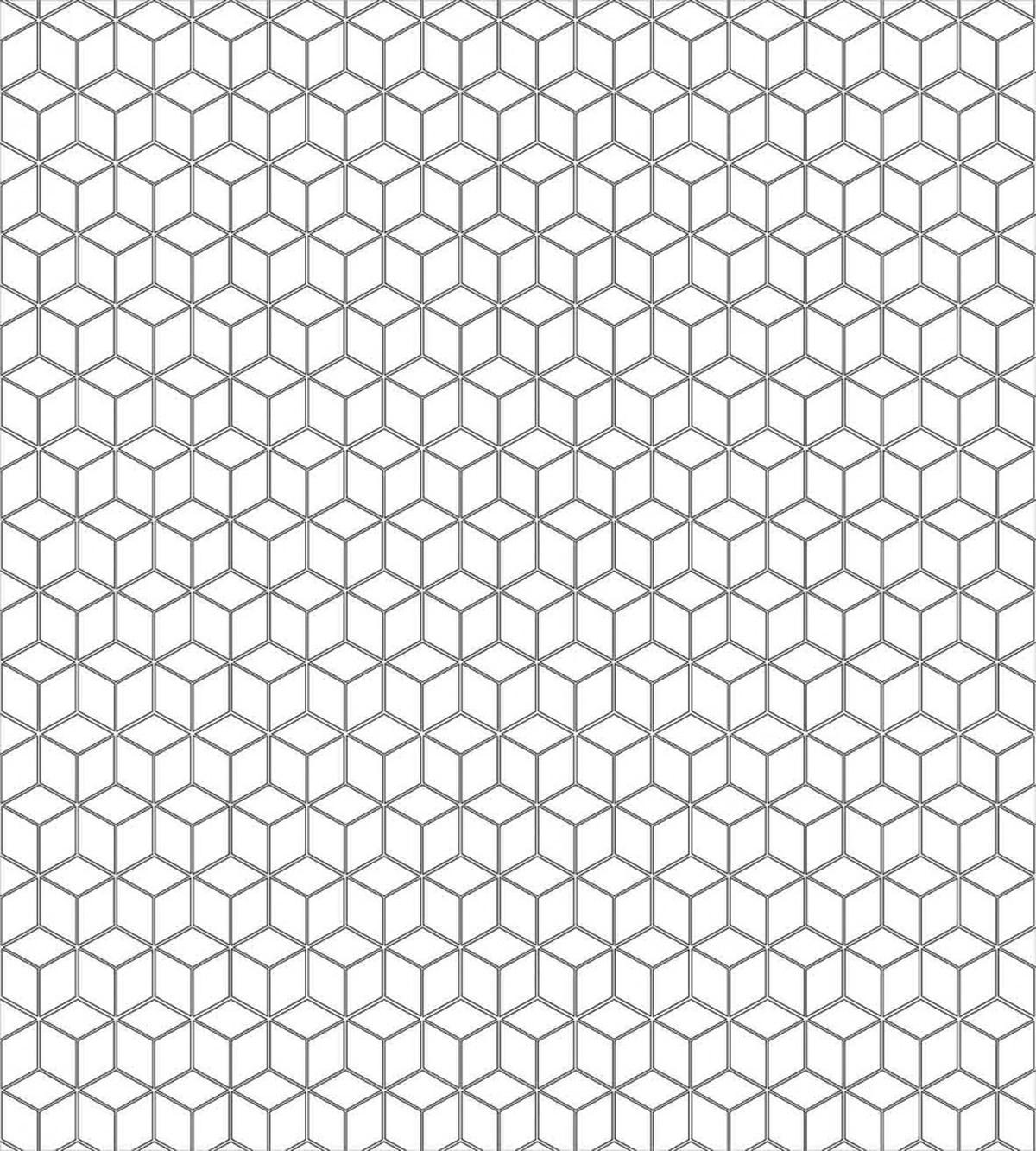Geometric Square Shape — Pattern