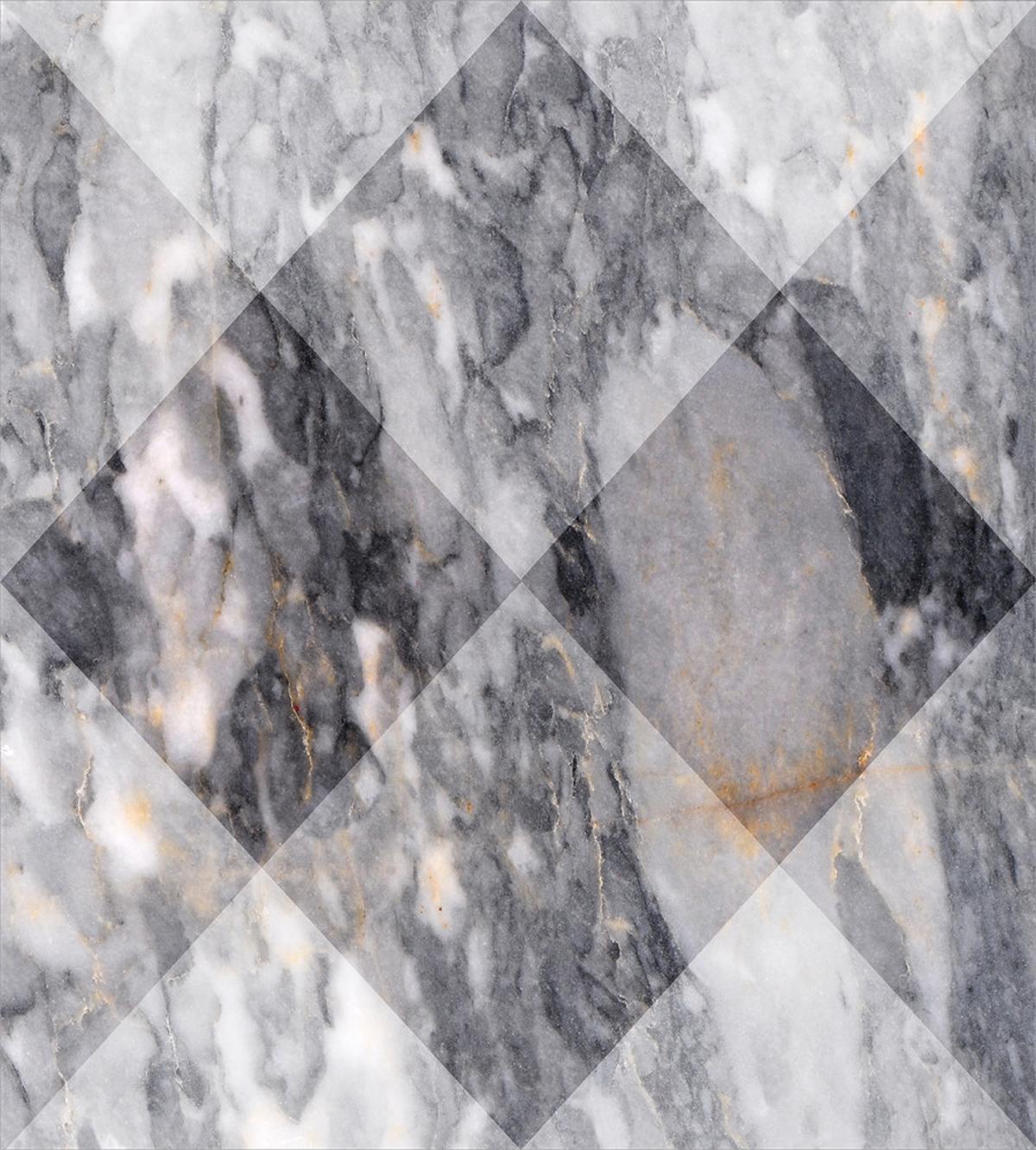 Geometric Grunge Facet — Pattern