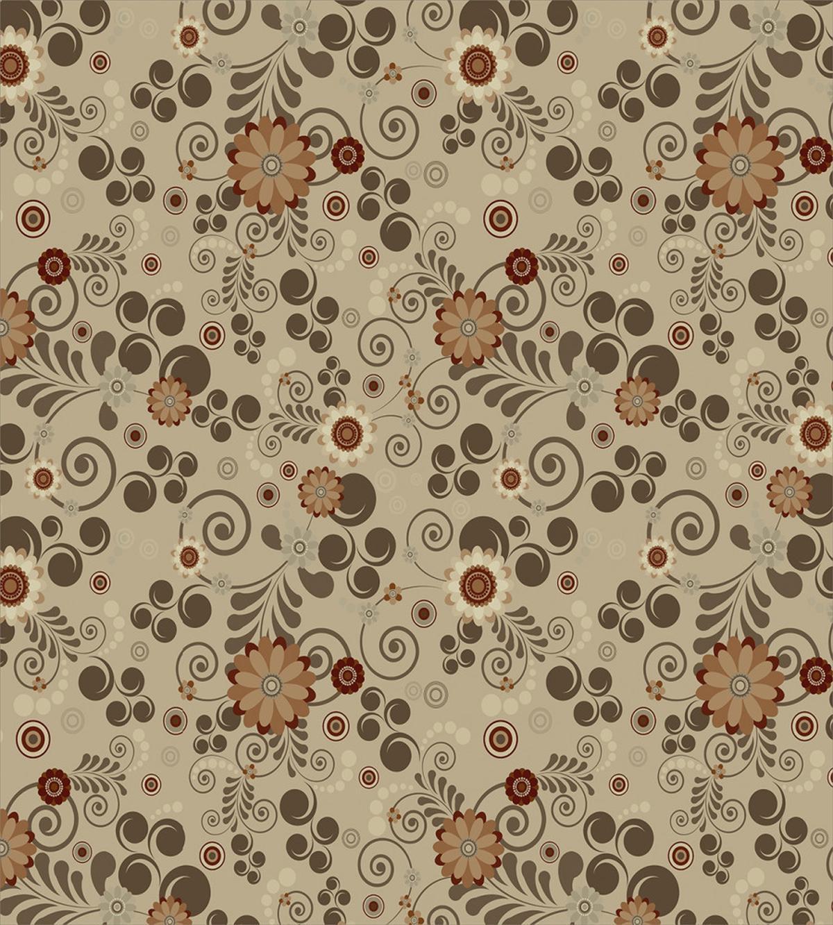 Swirls Curves and Dots — Pattern