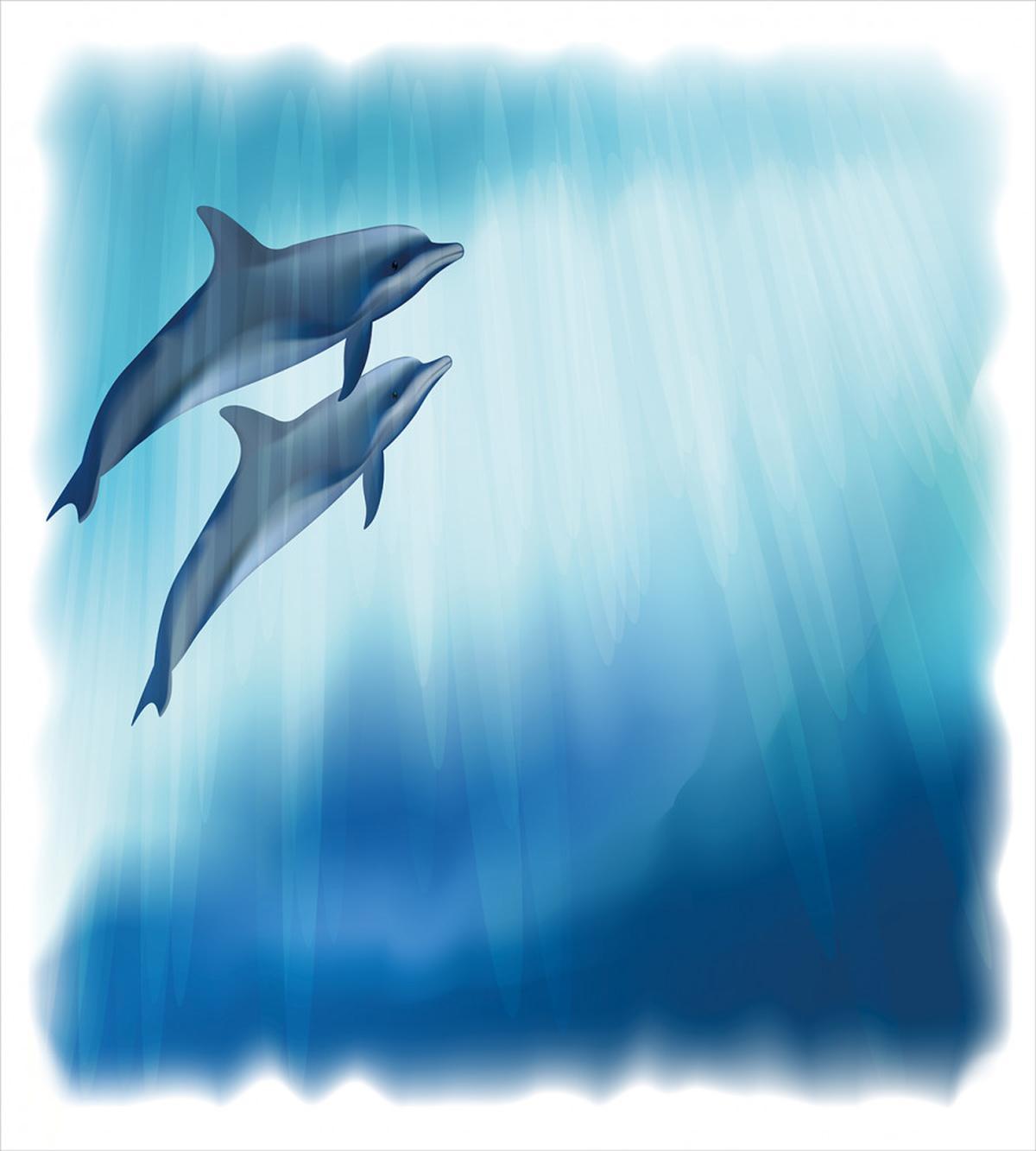 Underwater Scene Fish — Pattern