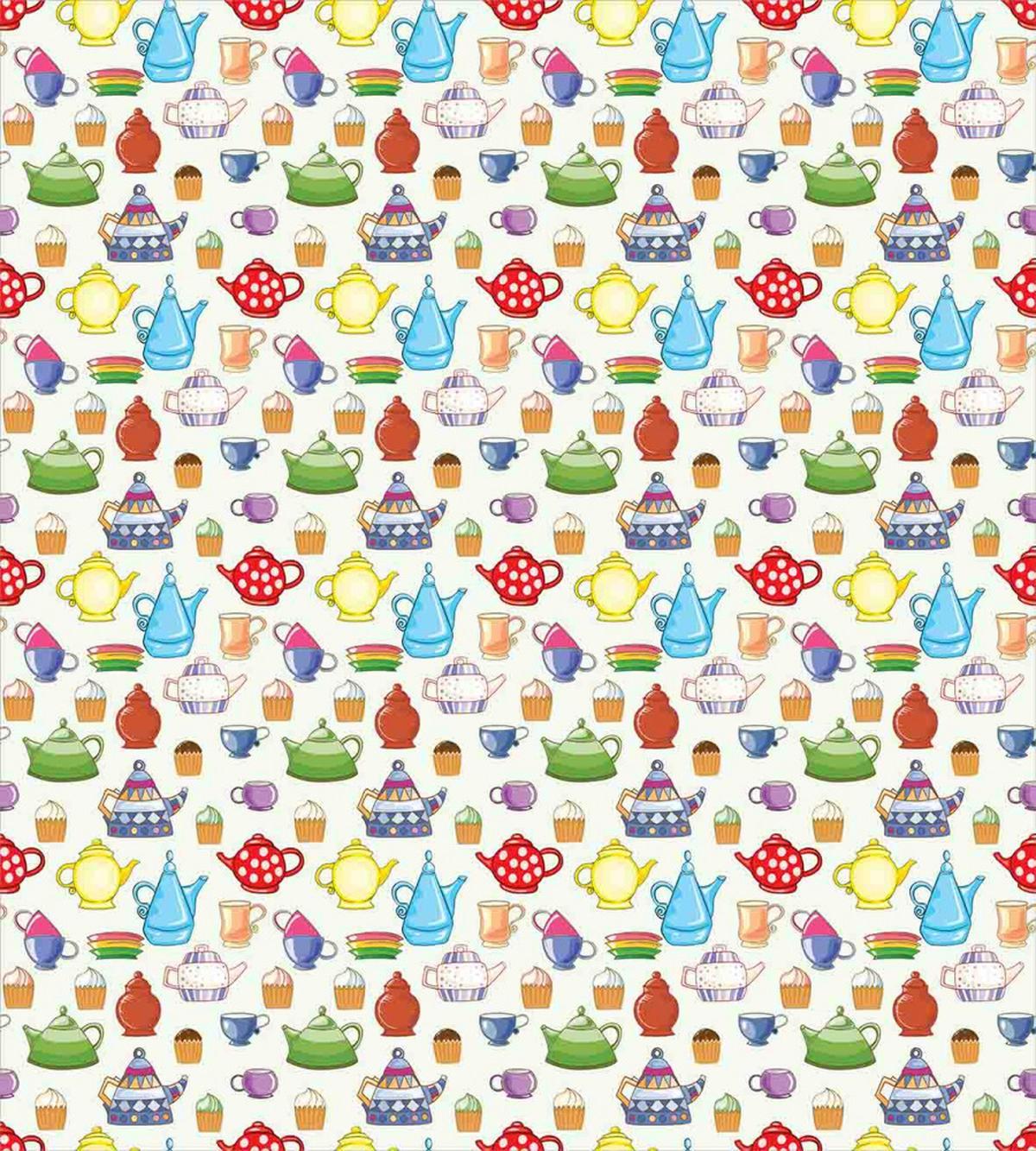 Bakery Goods Yummy Cakes Food — Pattern
