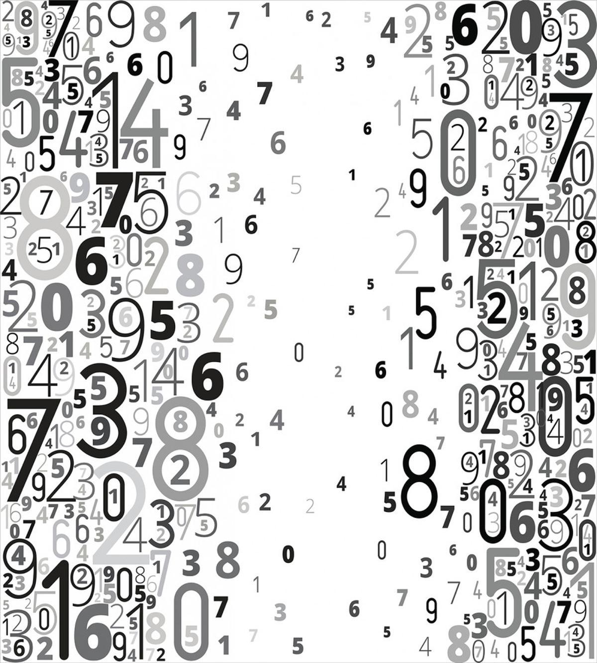 Mathematic Numbers Image — Pattern
