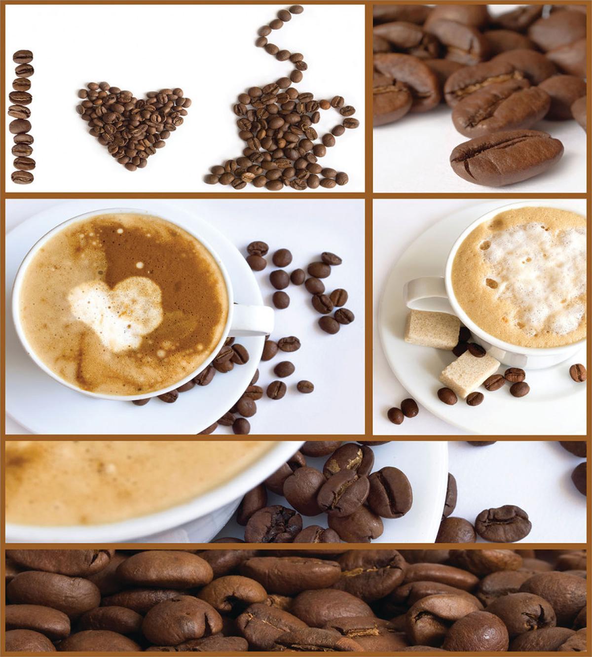 Coffee Mugs Hot Foamy — Pattern