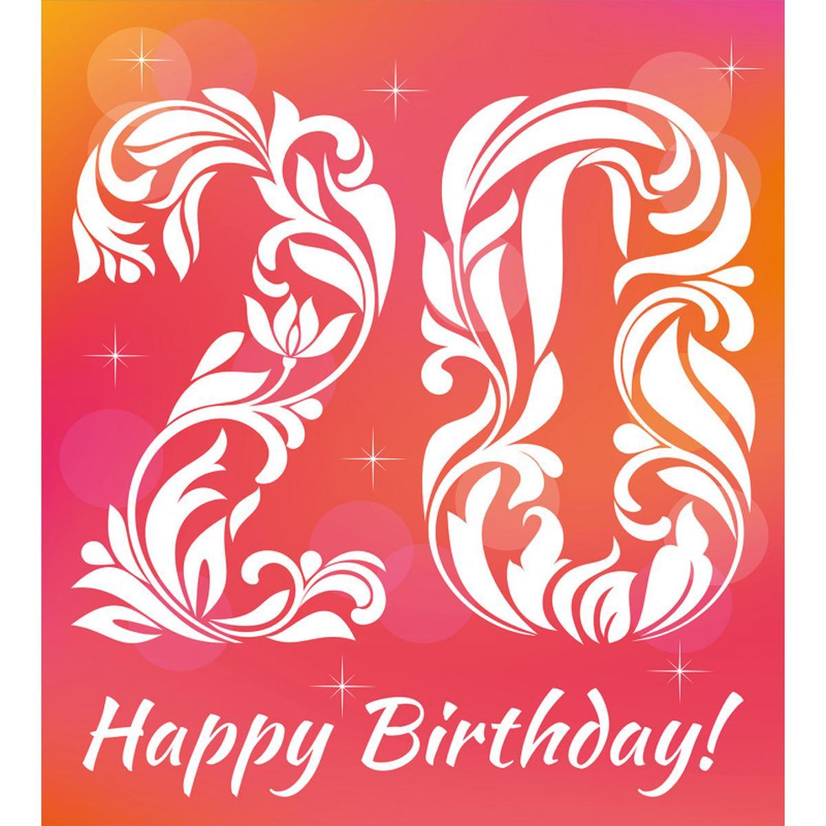 20 Birthday — Pattern