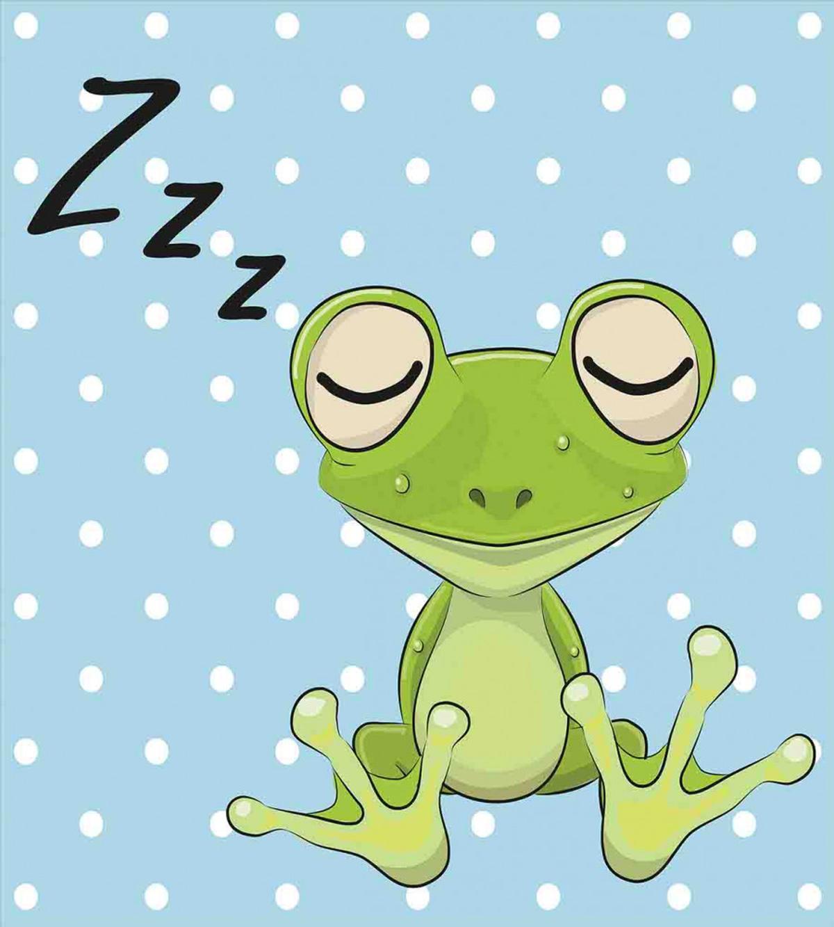 Frog Prince Polka Dots — Pattern
