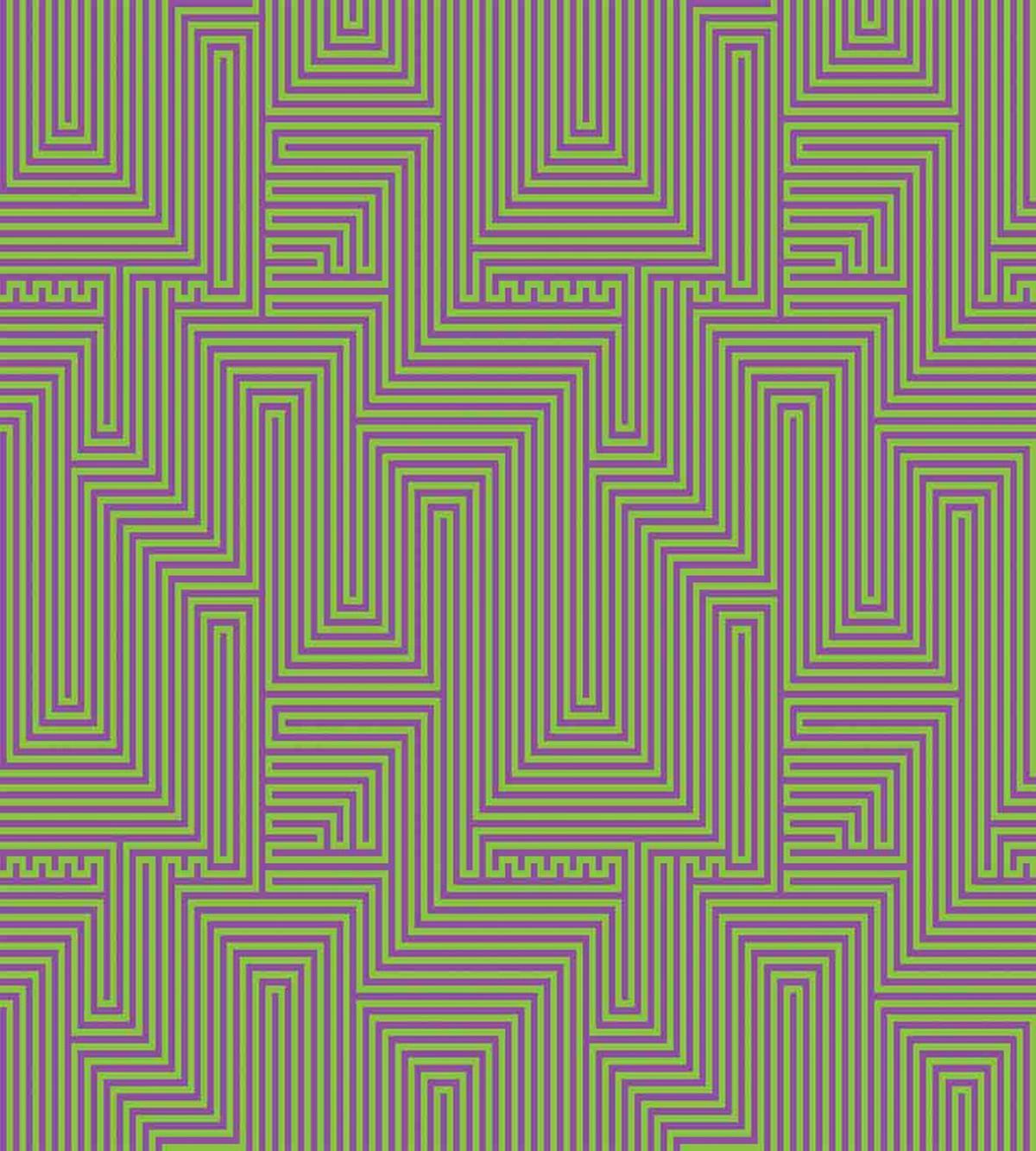 Digital Angled Line Motif — Pattern