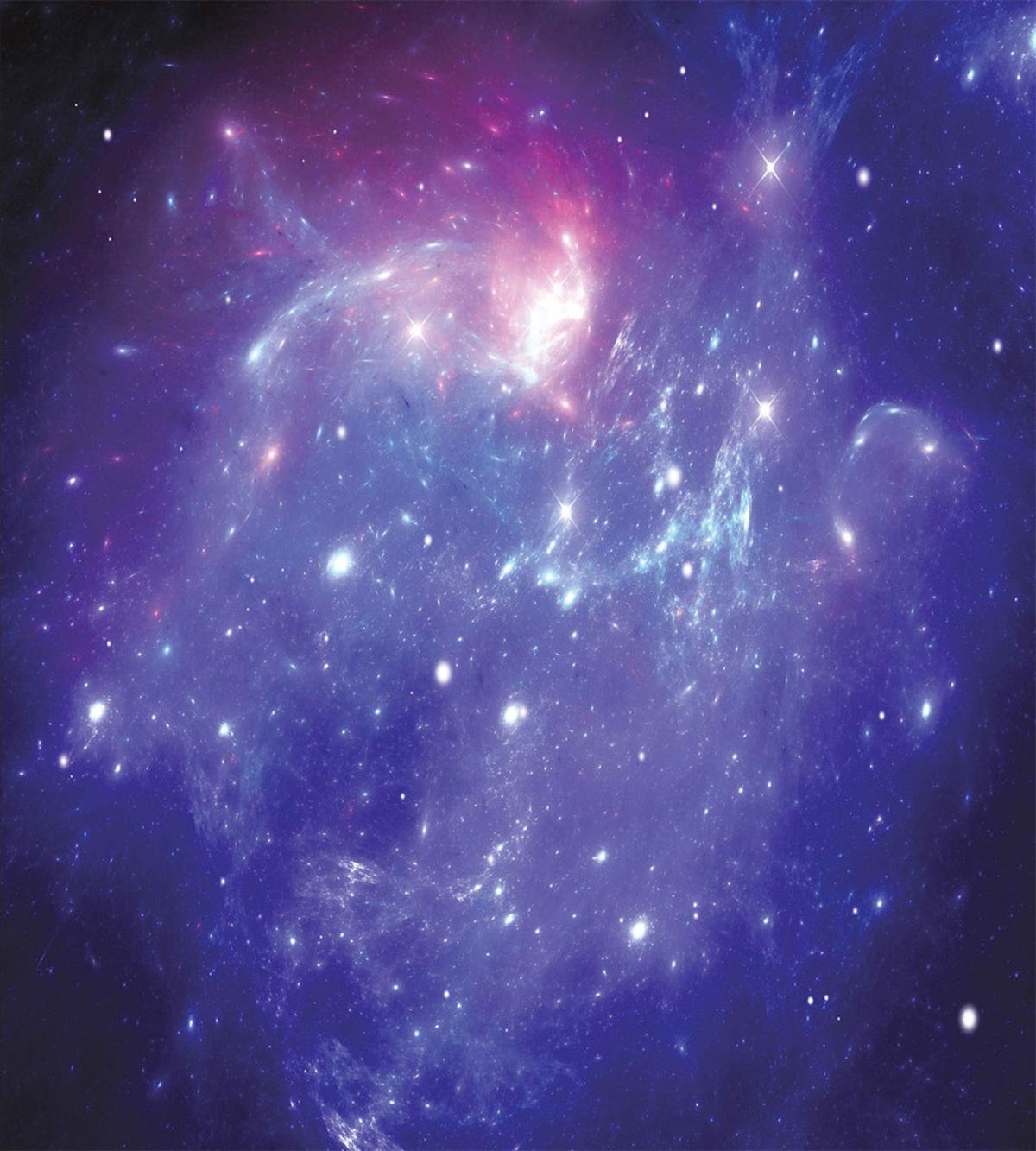 Milky Way Galaxy Stars — Pattern