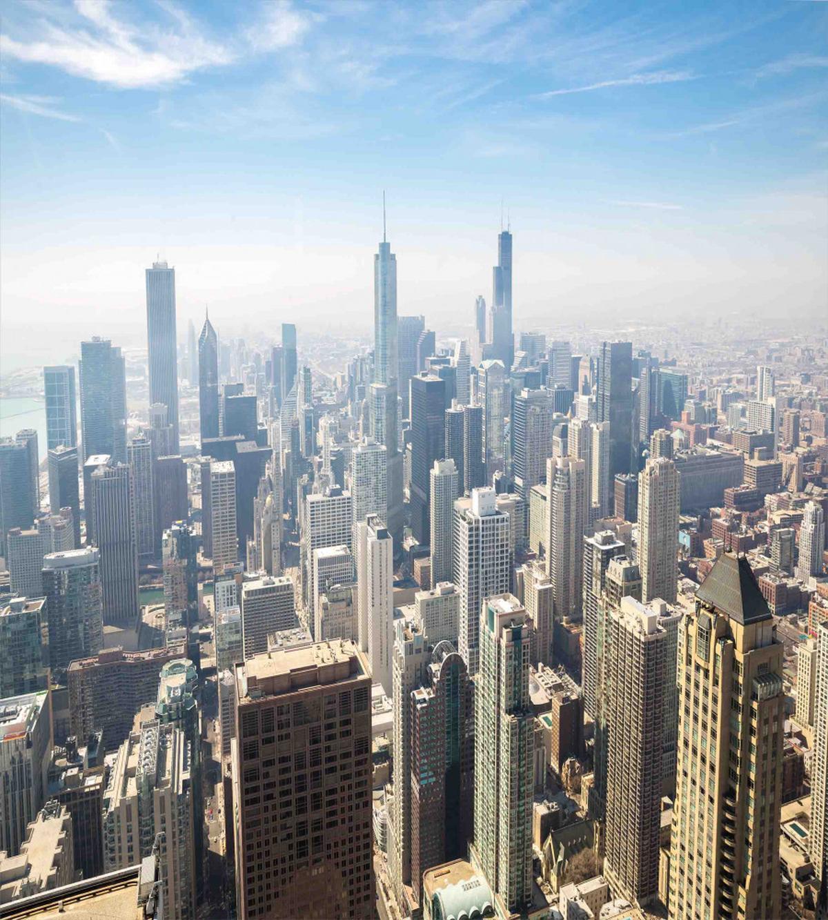 Chicago Aerial View — Pattern