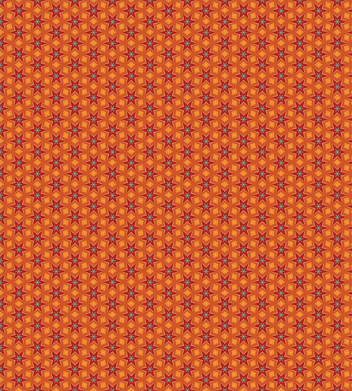 Geometrical Floral Motifs — Pattern