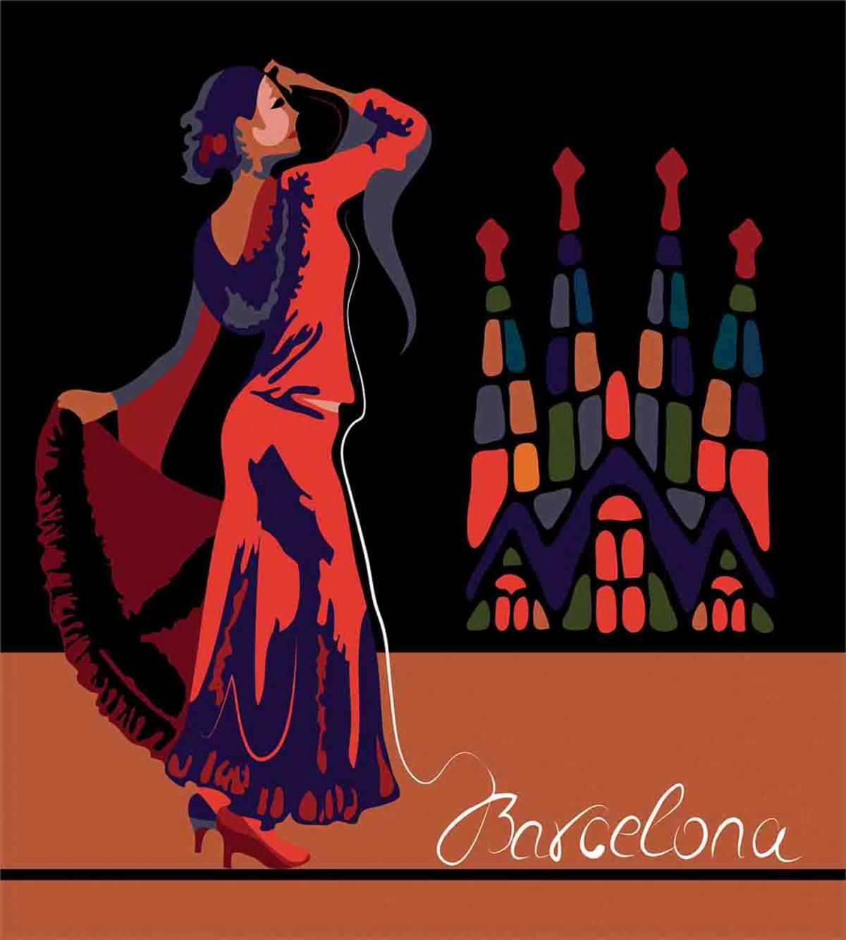 Traditonal Dancer Woman — Pattern