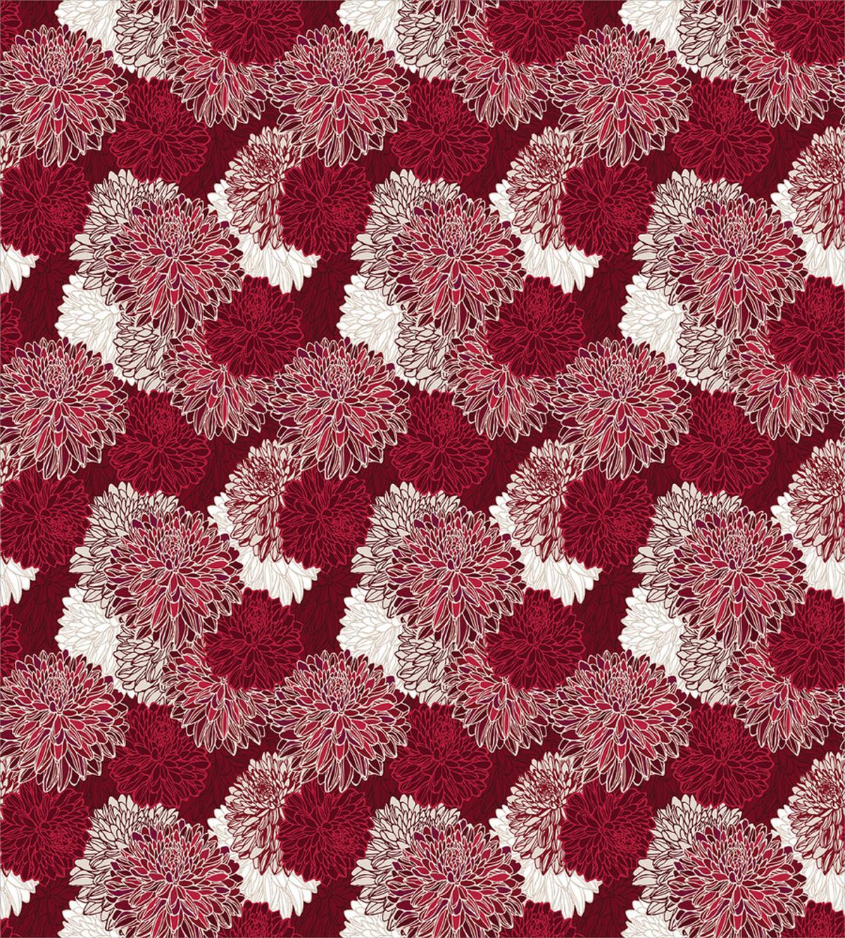 Chrysanthemums — Pattern
