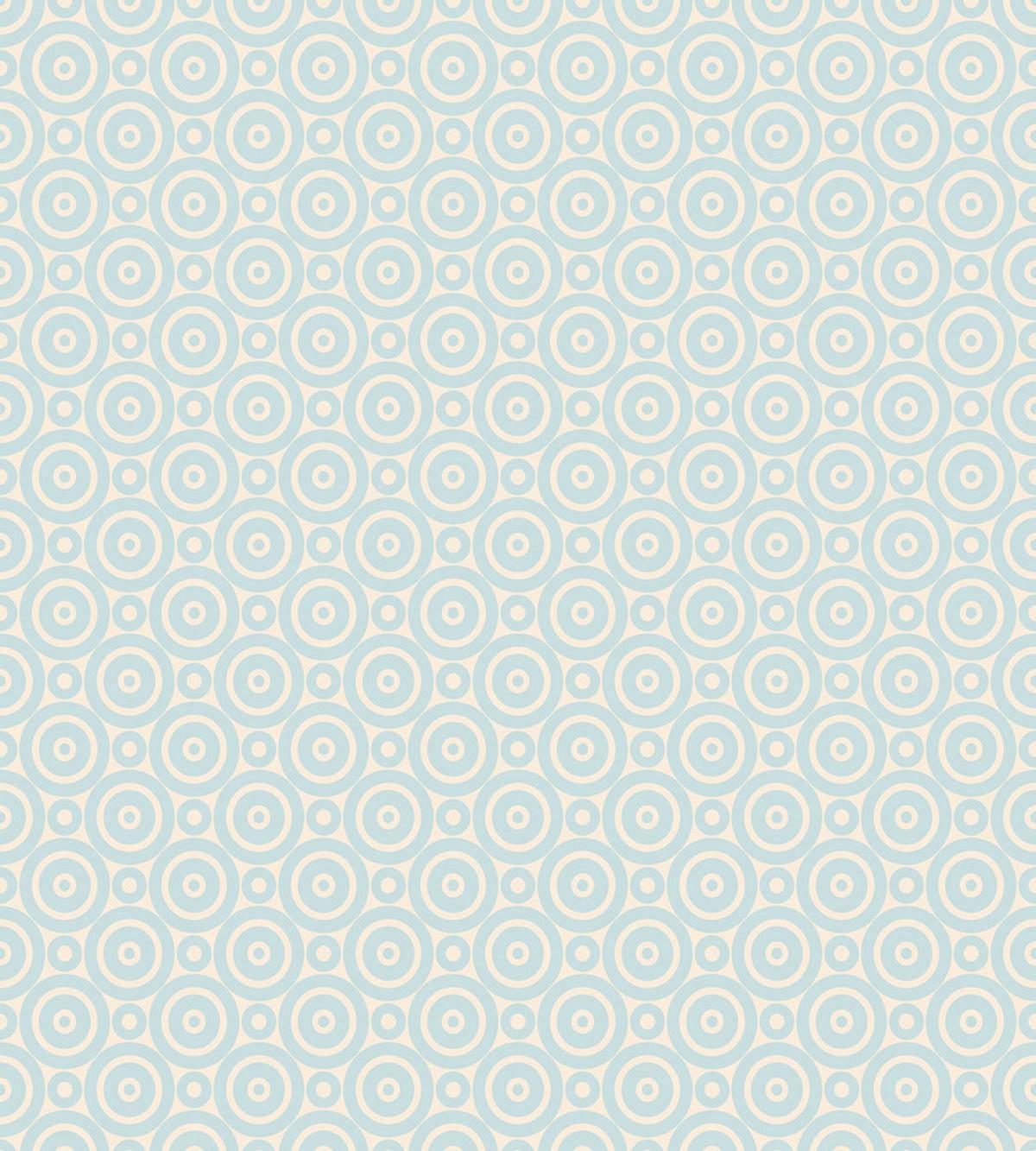 Circular Geometric Tile — Pattern
