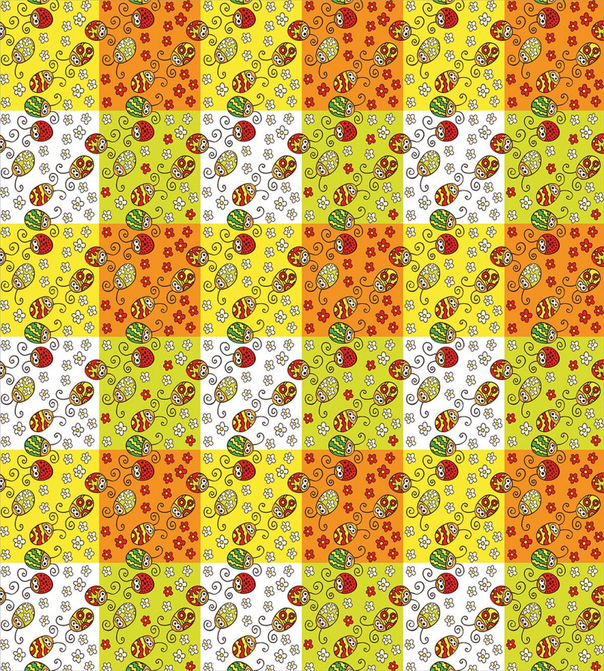 Cartoon Style Beetles — Pattern