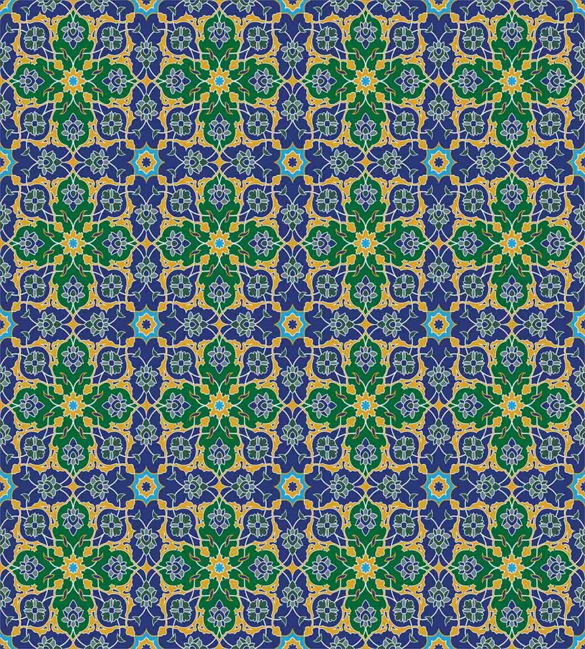 Oriental Damask — Pattern