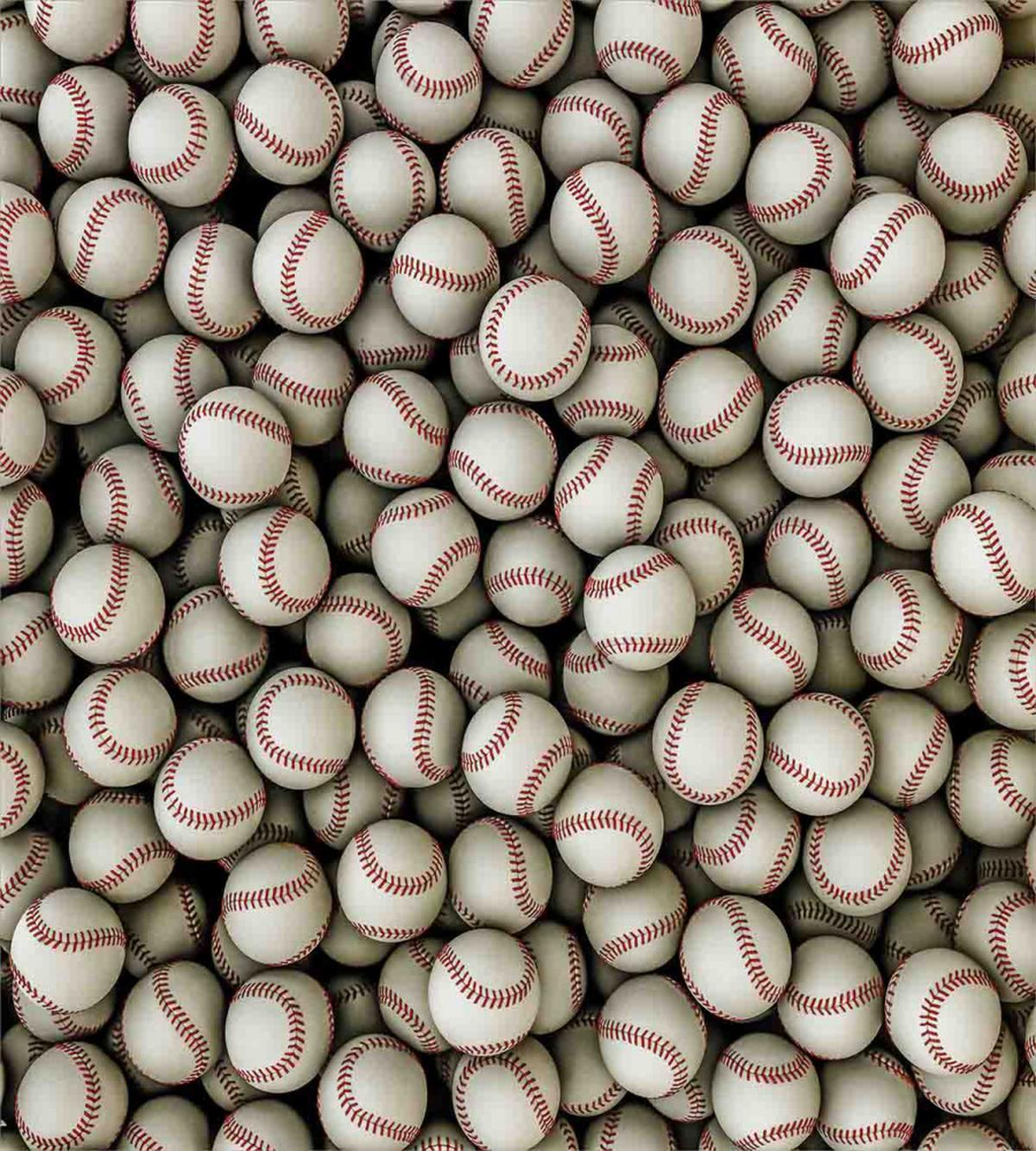 Baseball Sport Emblem — Pattern