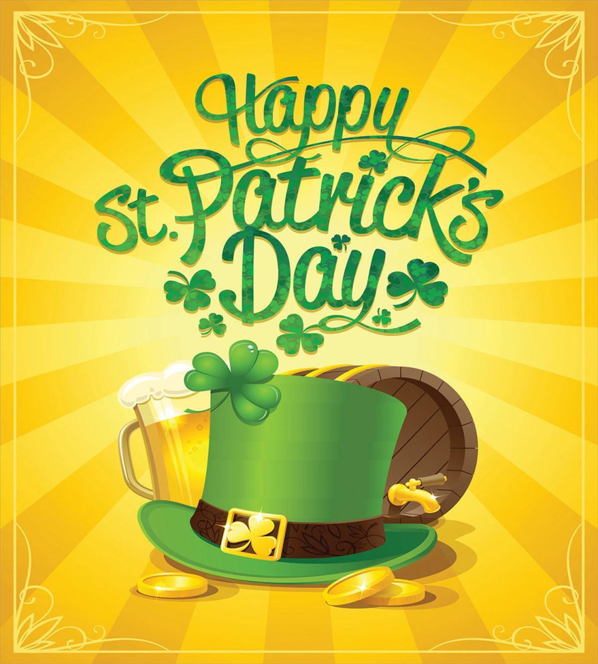 Beer Clover Leprechaun — Pattern