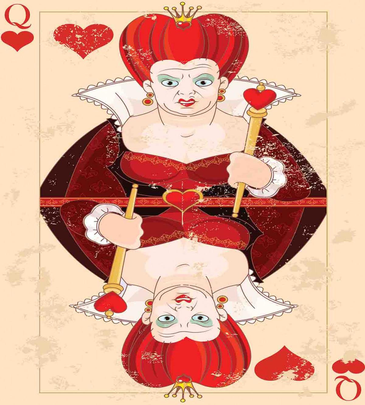 Queen Cards — Pattern