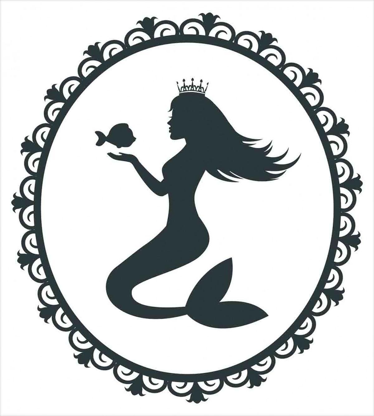Vintage Princess Fish — Pattern