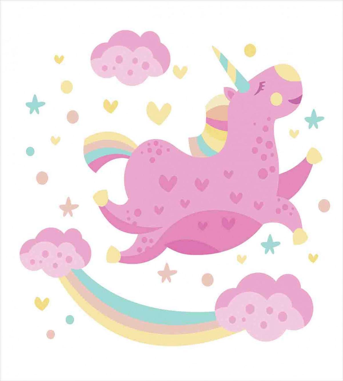 Unicorn with Star Rainbow — Pattern