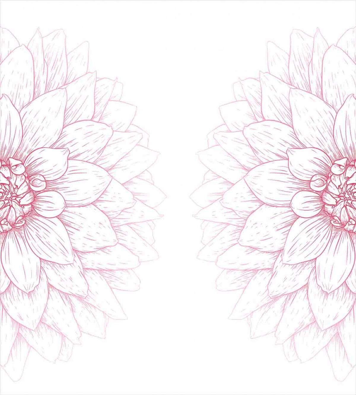 Pink Blossom Flower — Pattern