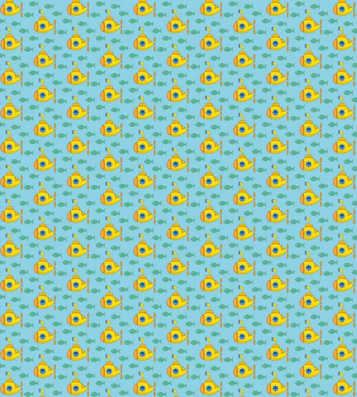 Aqua Art Fish — Pattern