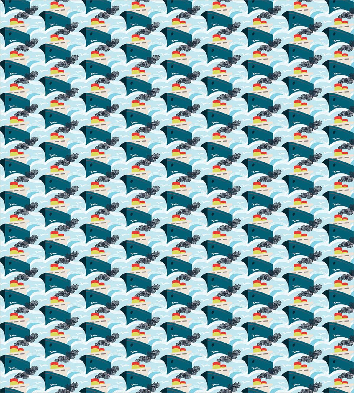 Ship Waves Circular Vapour — Pattern