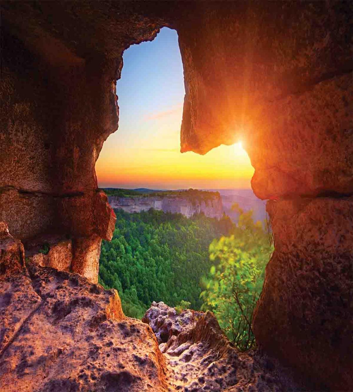 Canyon at Sunset Time — Pattern