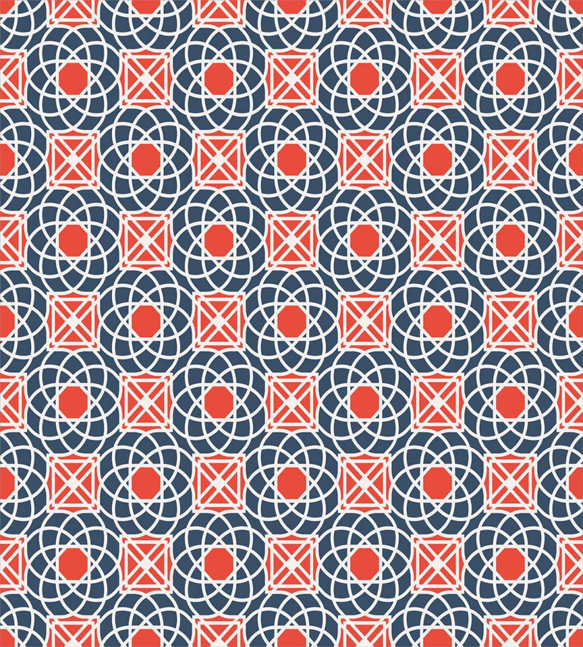 Wildflower Oval Line — Pattern