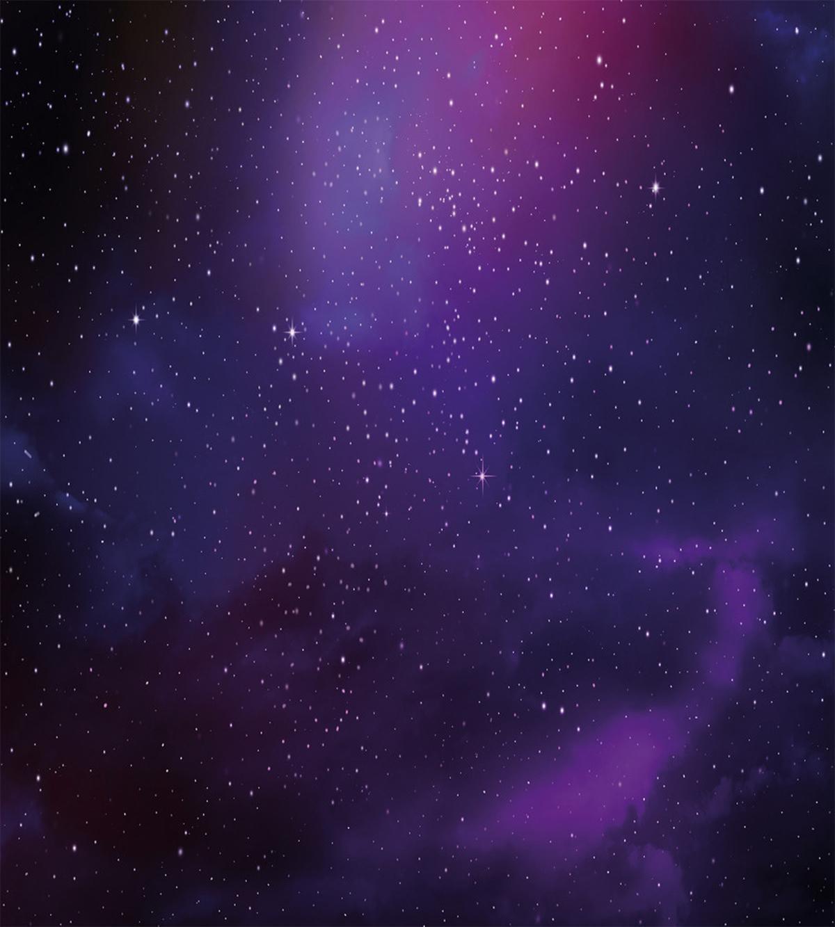 Galaxy Themed Nebula Star — Pattern