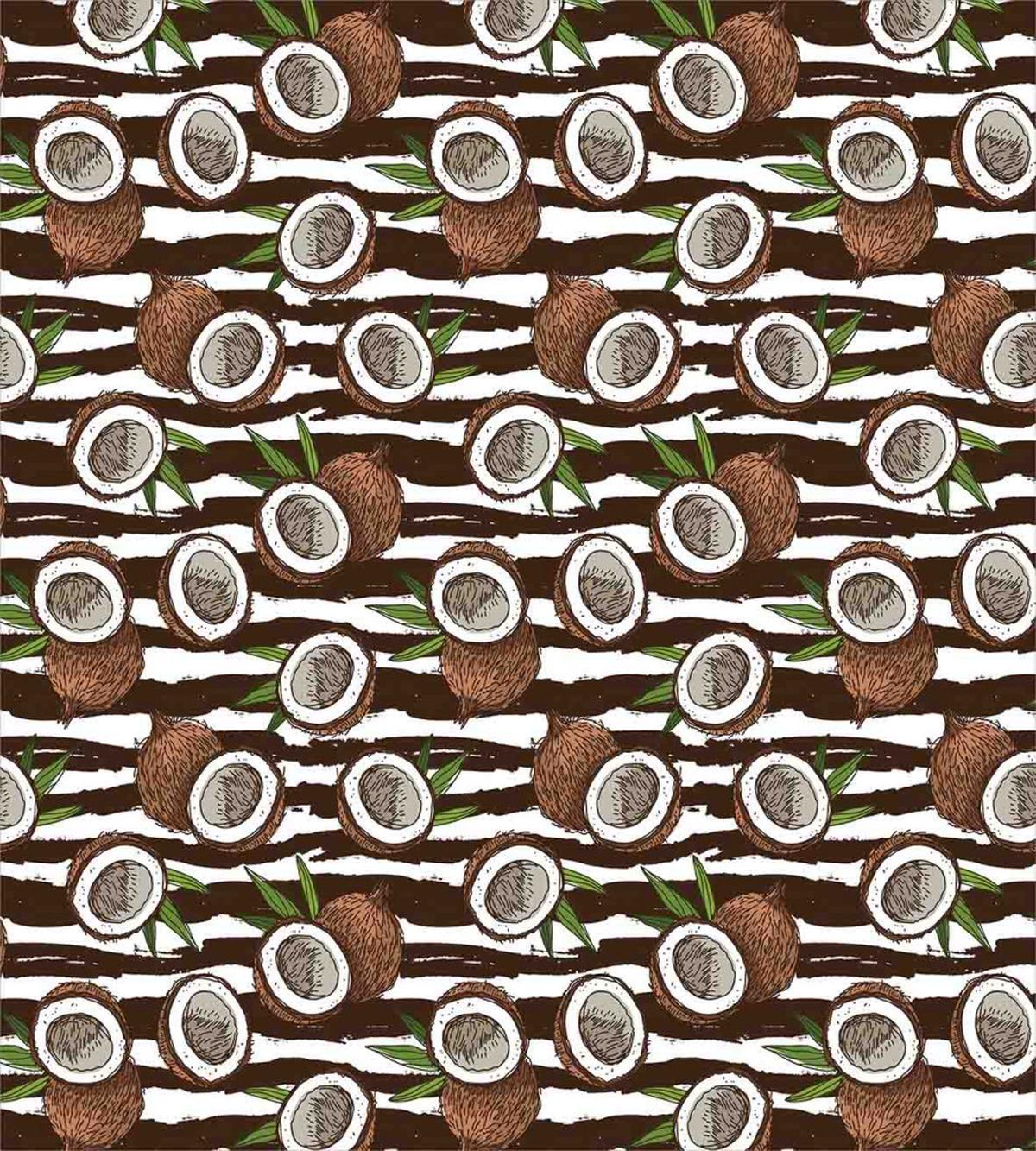 Exotic Coconut Jungle — Pattern