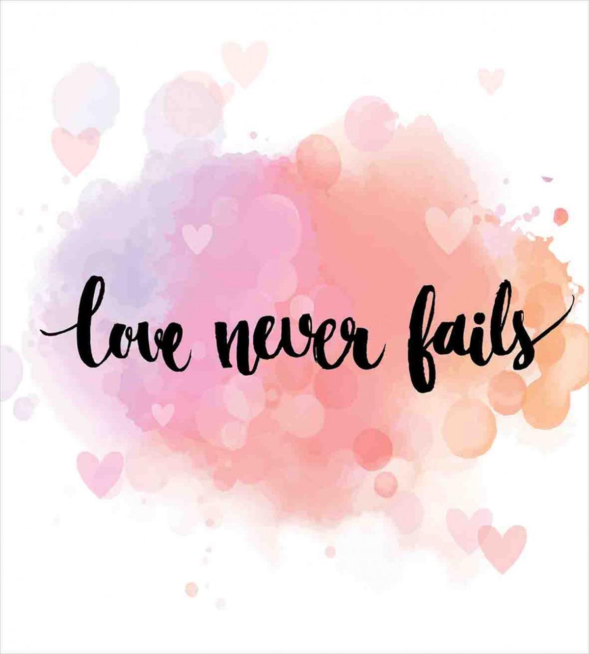 Bokeh Love Never Fails — Pattern