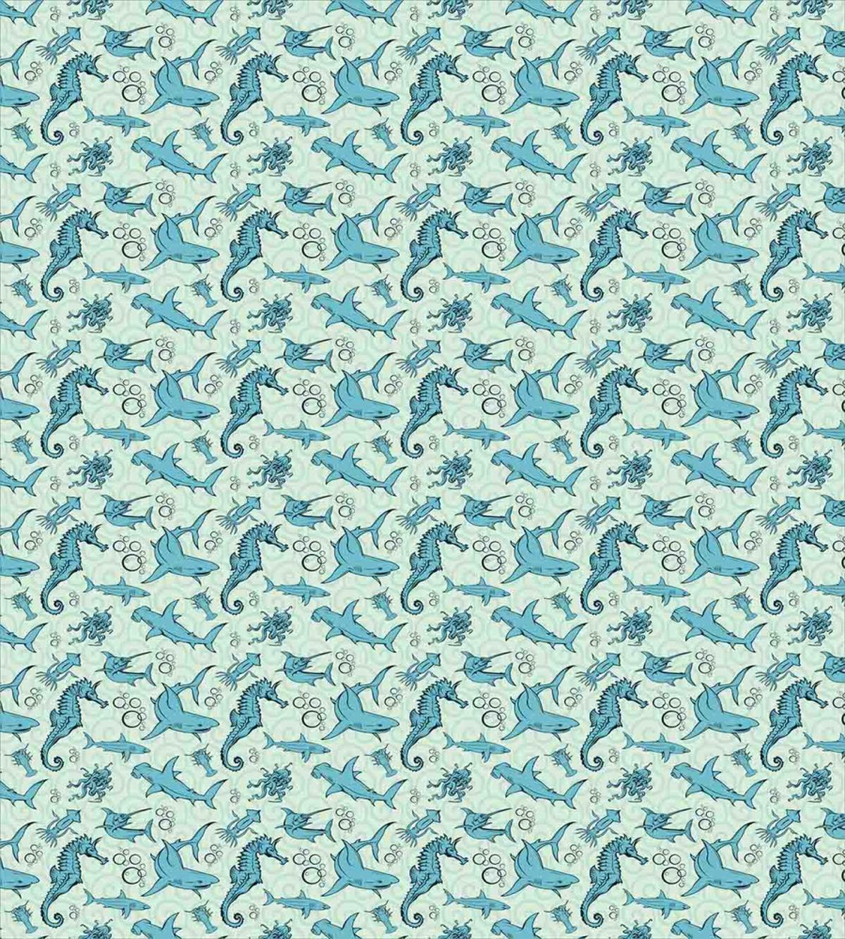 Cartoon Octopus — Pattern