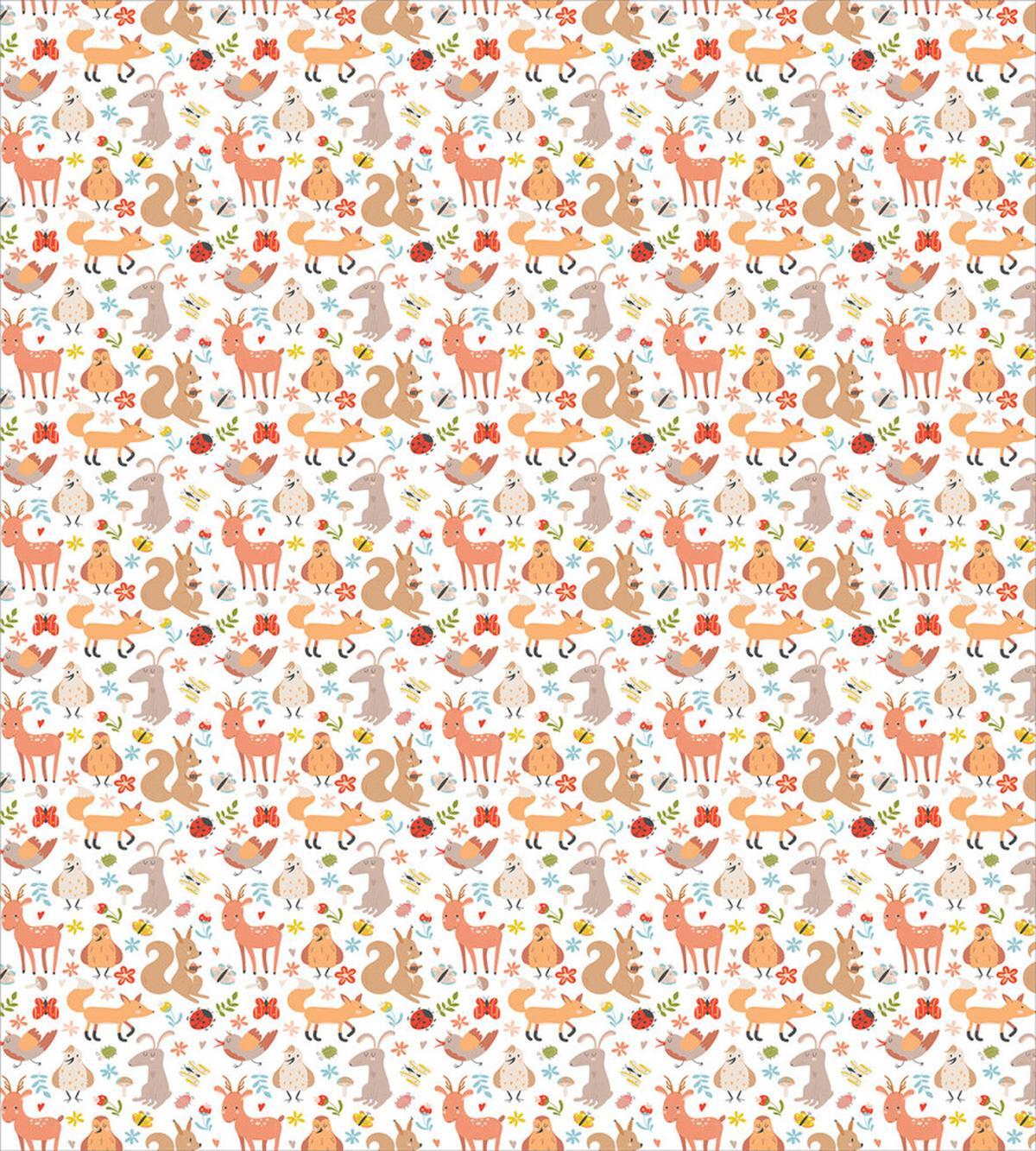 Forest Animals Cartoon — Pattern
