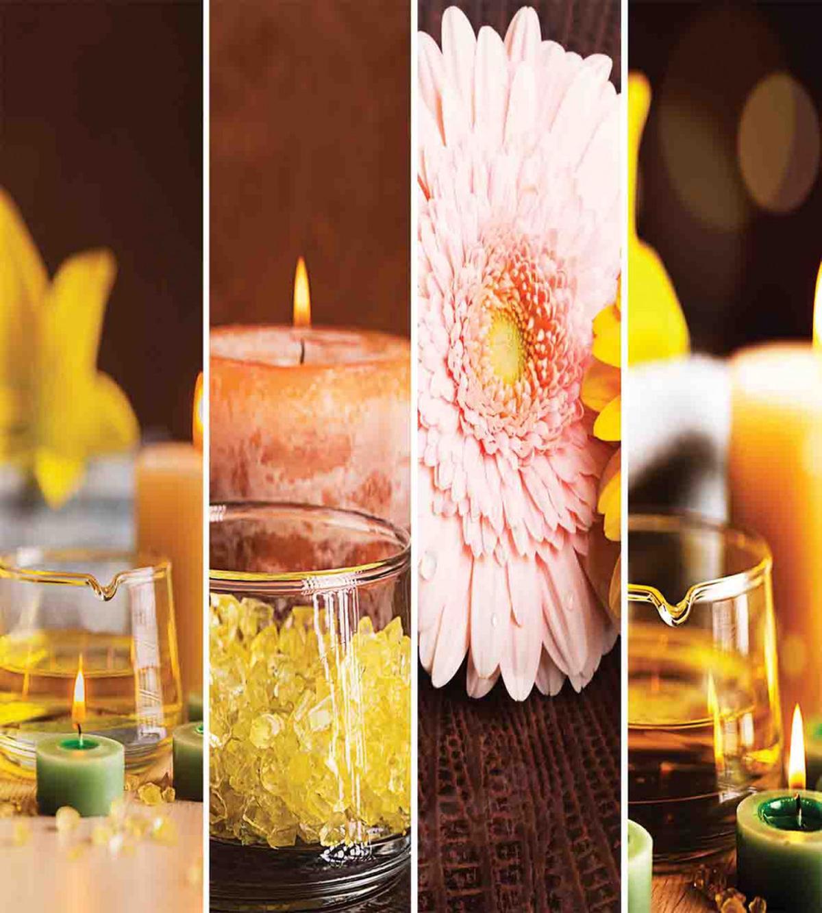 Gerbera Candles Spa — Pattern
