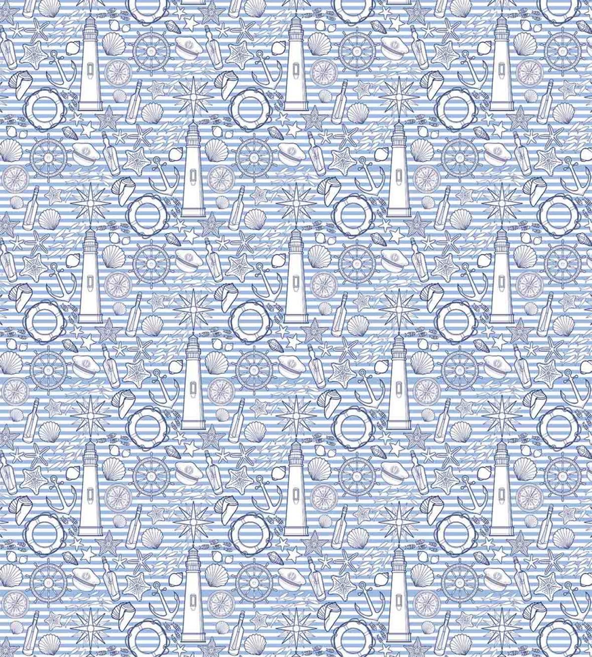 Nautical Ocean Fish — Pattern