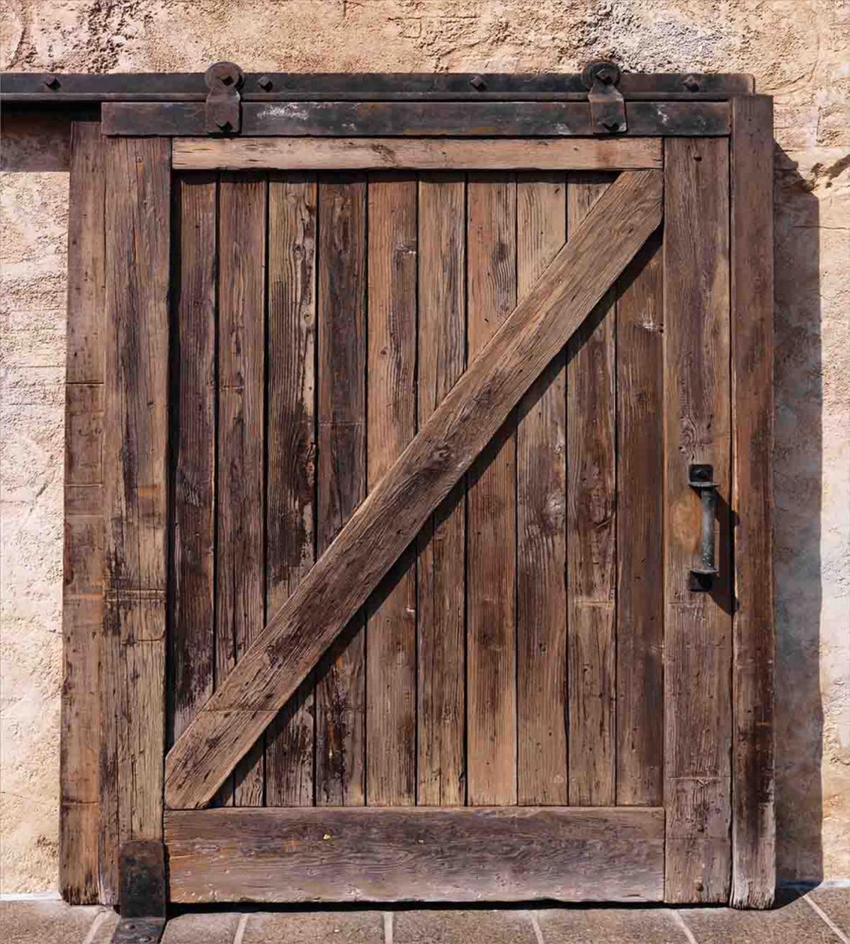 Aged Door Vintage Rural — Pattern