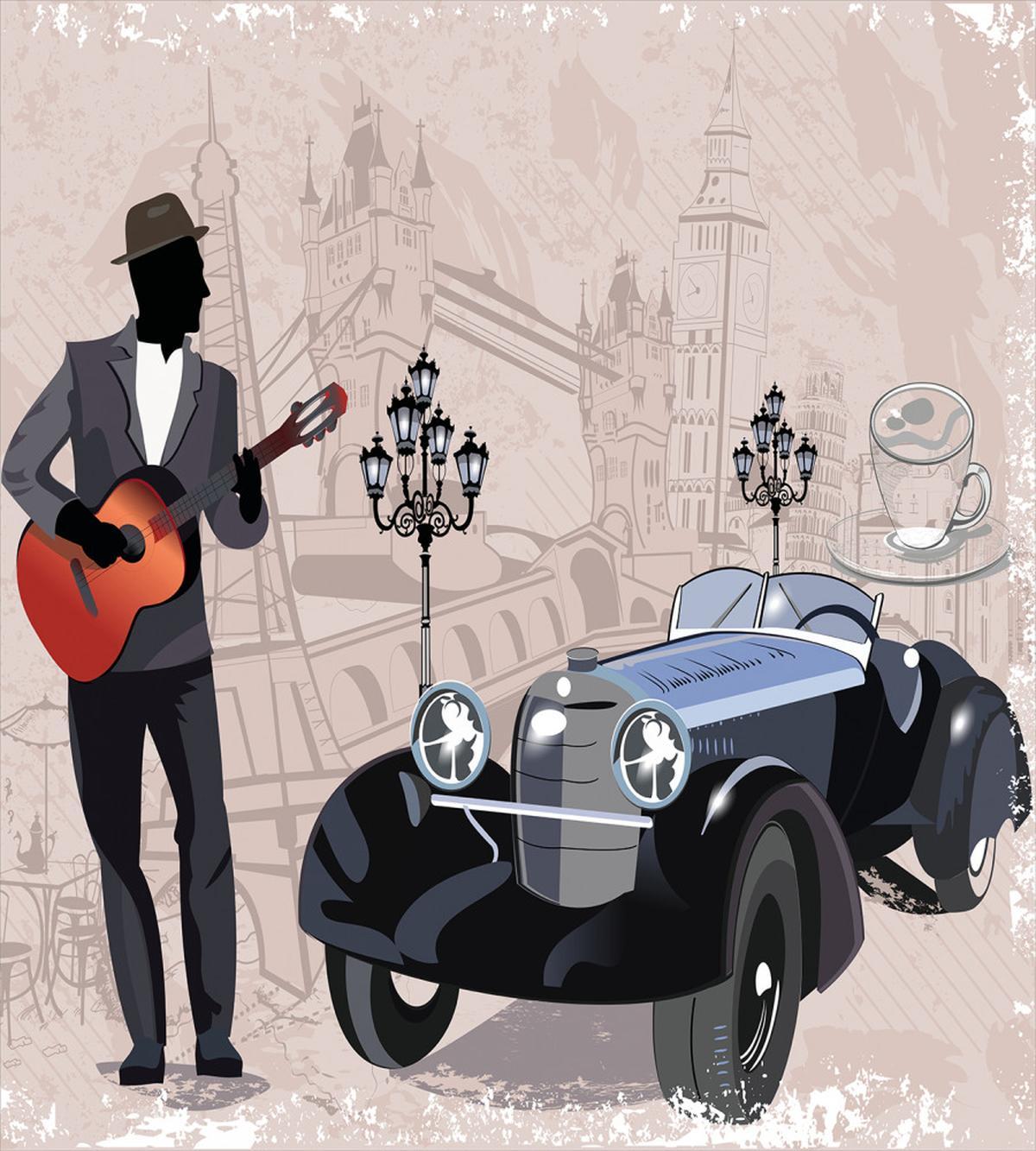 London and Paris Streets — Pattern