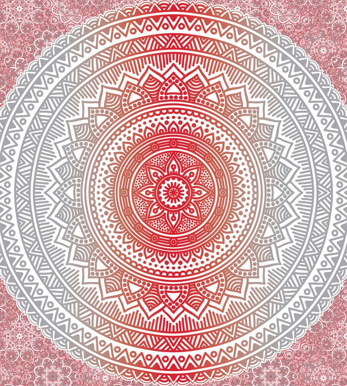 Ombre Mandala Boho — Pattern