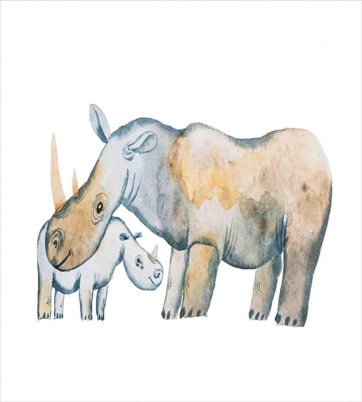 Mother and Baby Animals — Pattern