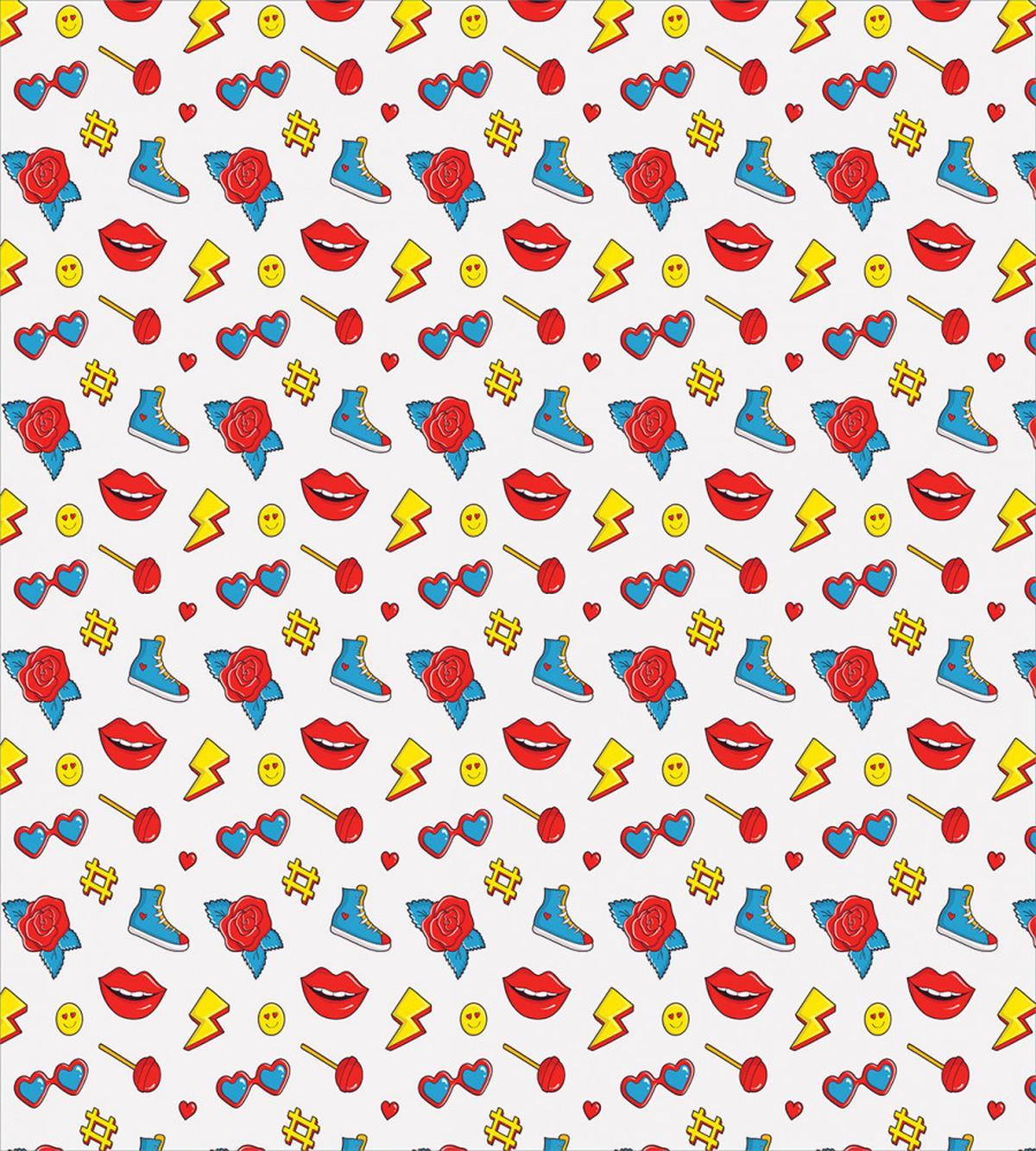 Hipster Pop Art Comics — Pattern