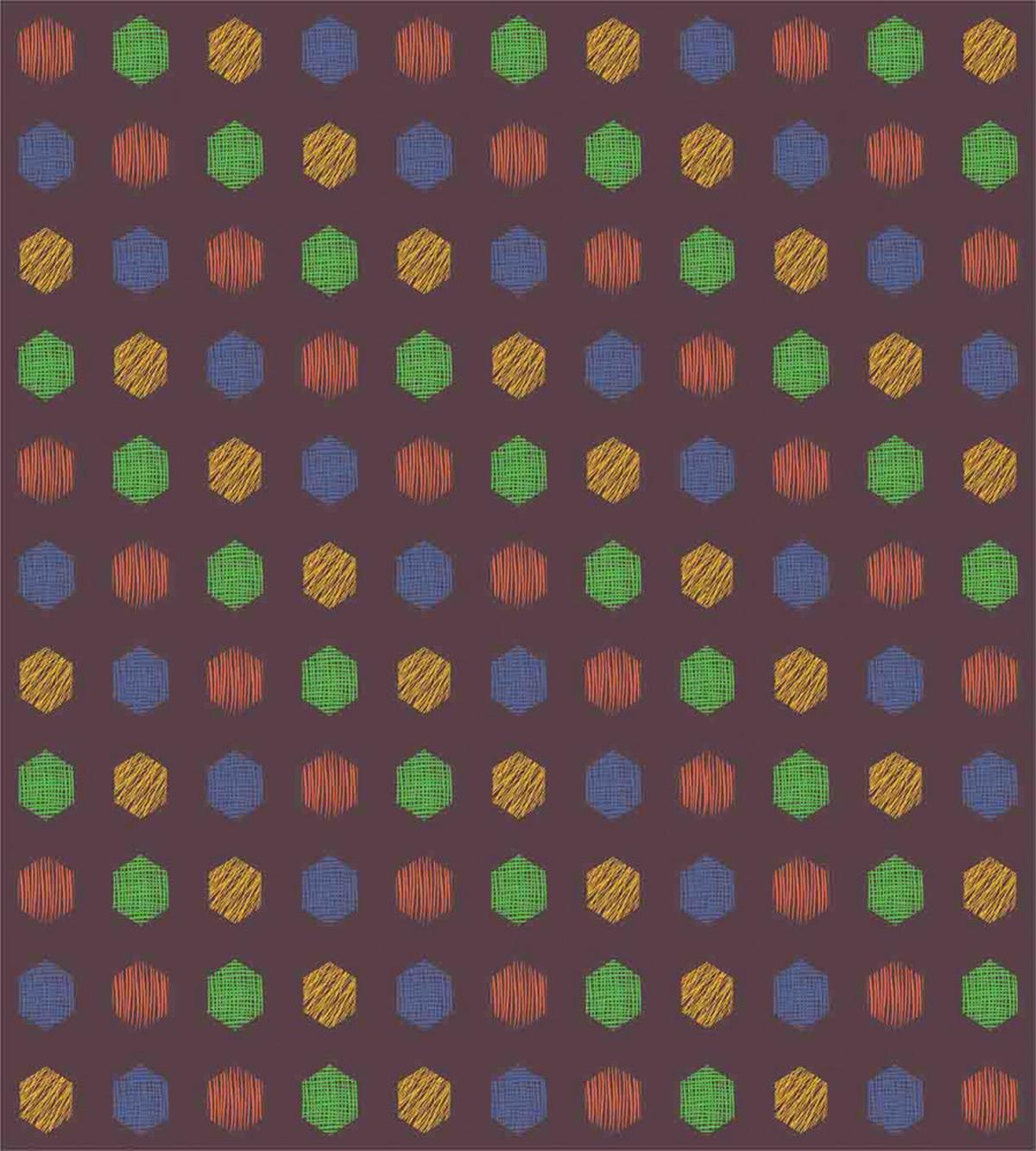 Hand Drawn Hexagons — Pattern