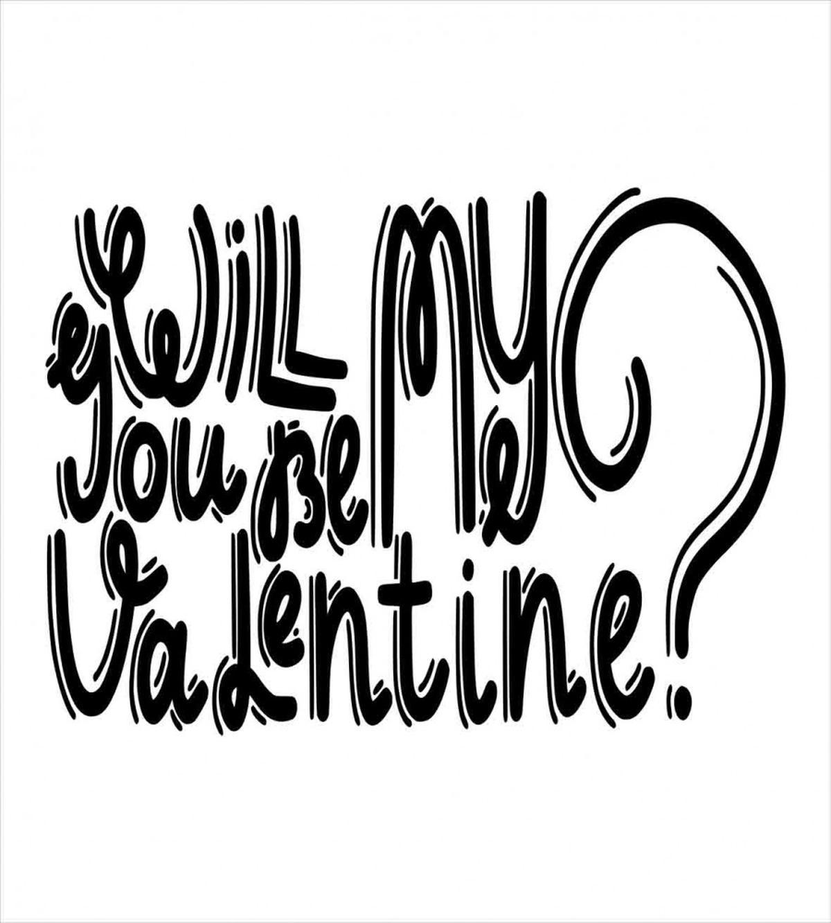 Romantic Love Message — Pattern
