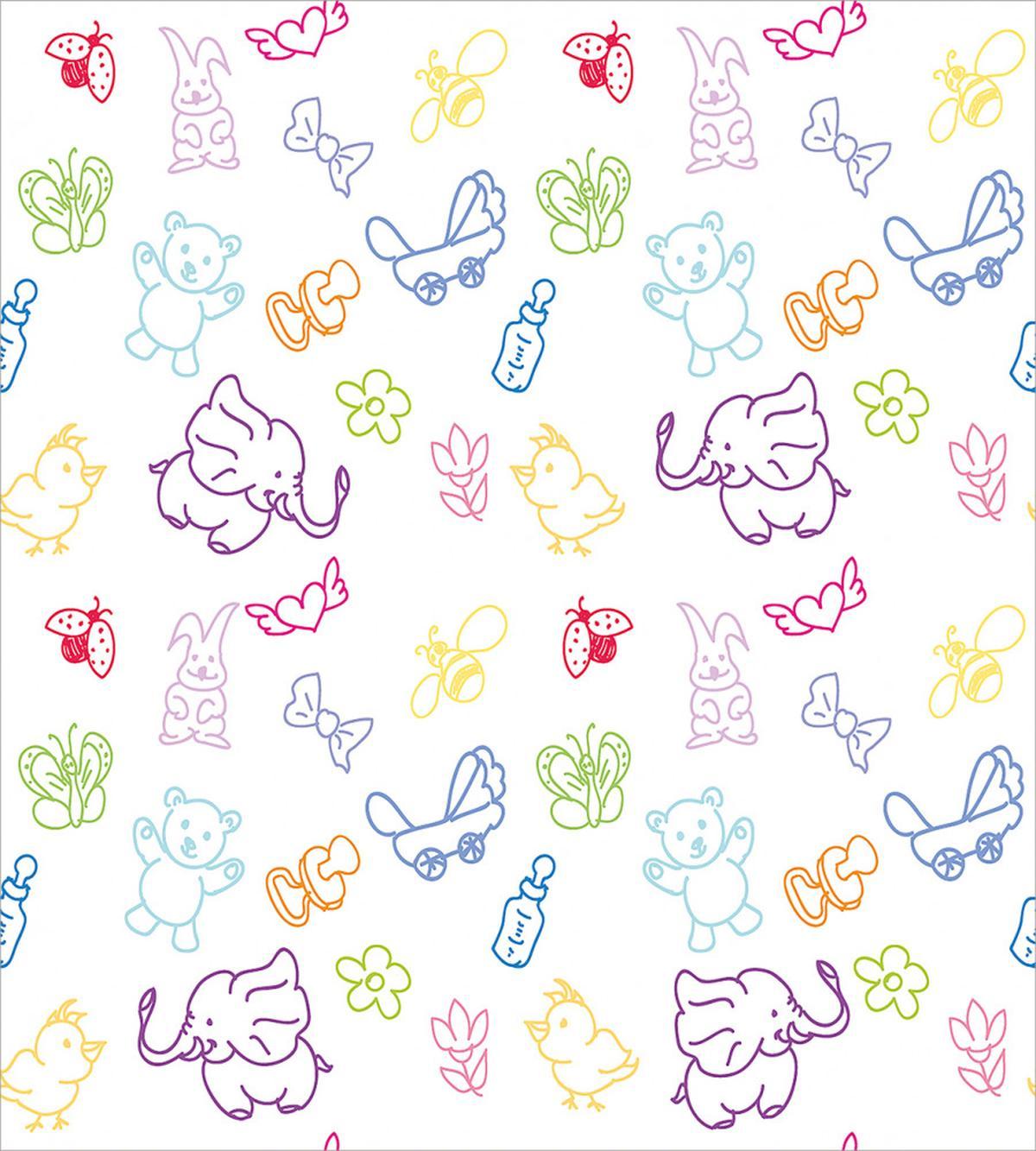 Baby Elephants Bears — Pattern