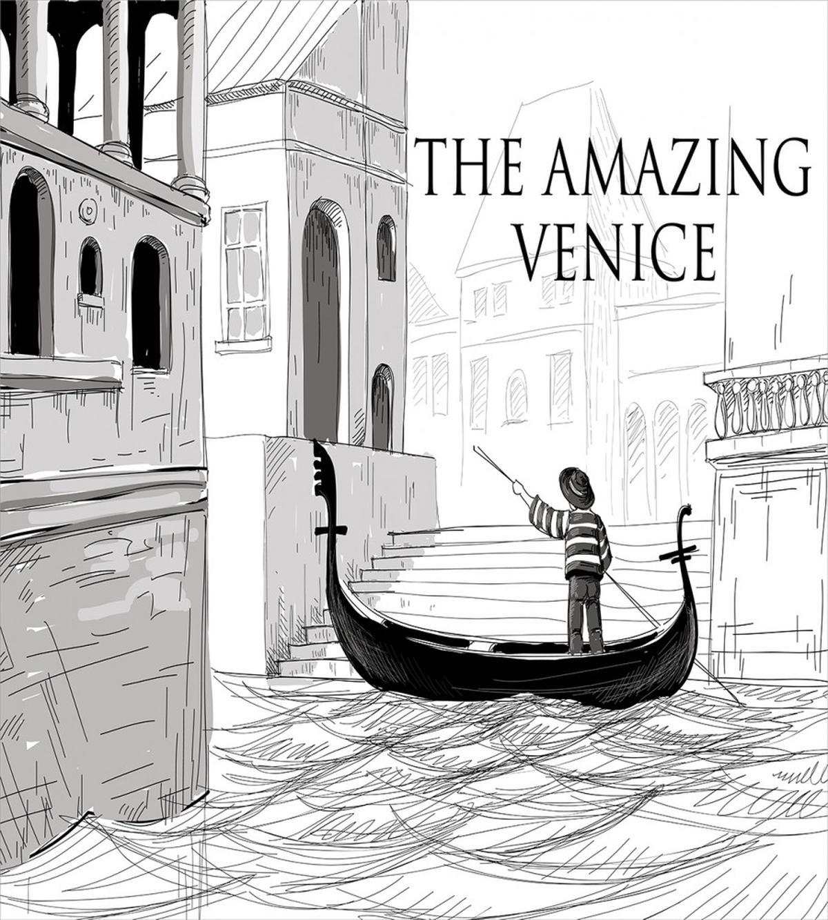 Canals Child Gondolier — Pattern