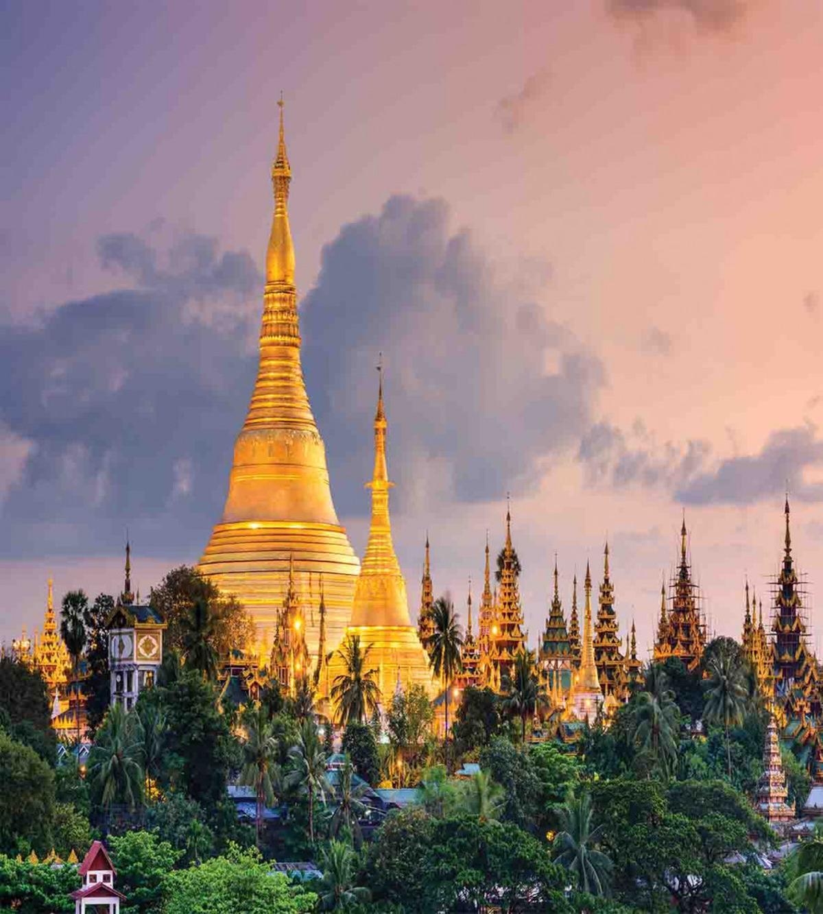 Yangon Myanmar View — Pattern