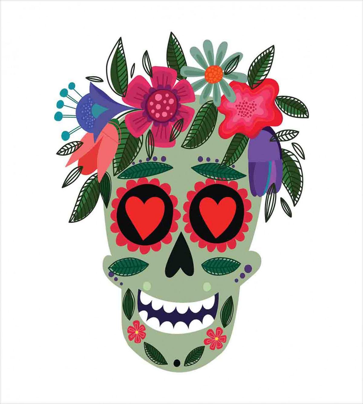 Mexican Floral Wreath — Pattern