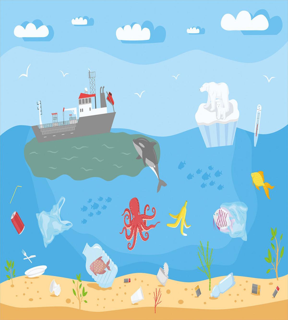 Save the Ocean Awareness — Pattern